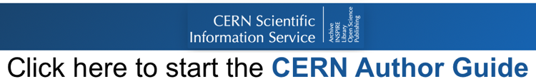 Access the CERN Author Guide